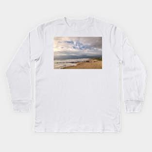 The view from the end of the promenade Kids Long Sleeve T-Shirt